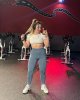 Short Sleeve Crop Tops for Women Clarissa Hollow Back Workout Crop T Shirt Top