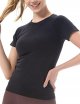 Workout Shirts for Women Short Sleeve Seamless Yoga Athletic Tees Sports Breathable Gym Athletic Tops